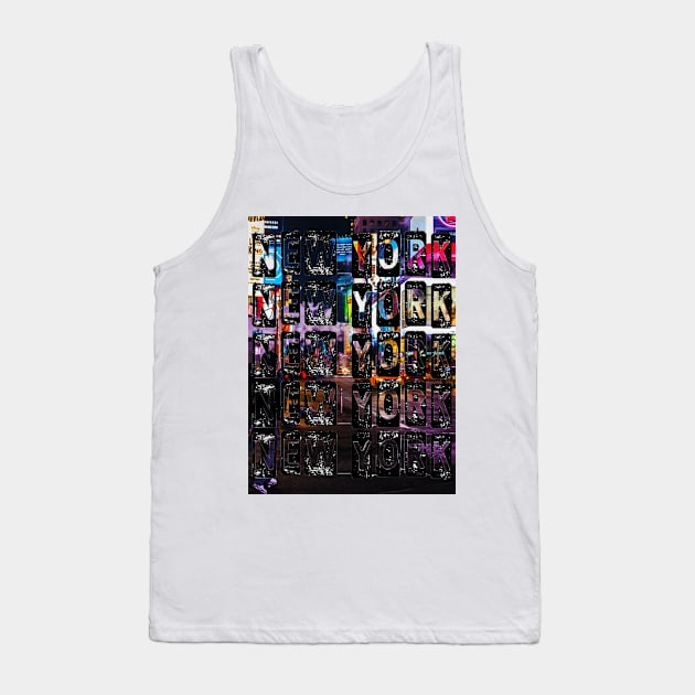 New York New York! Tank Top by FifthBaseShirts